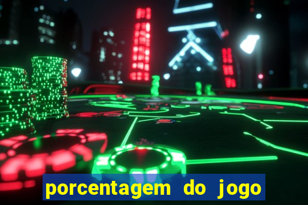 porcentagem do jogo fortune tiger